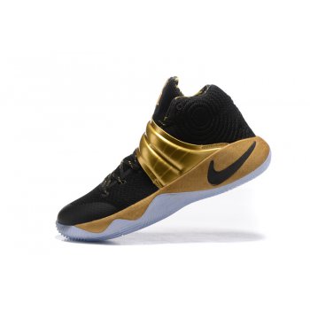 Nike Kyrie 2 Black Gold Finals PE Shoes